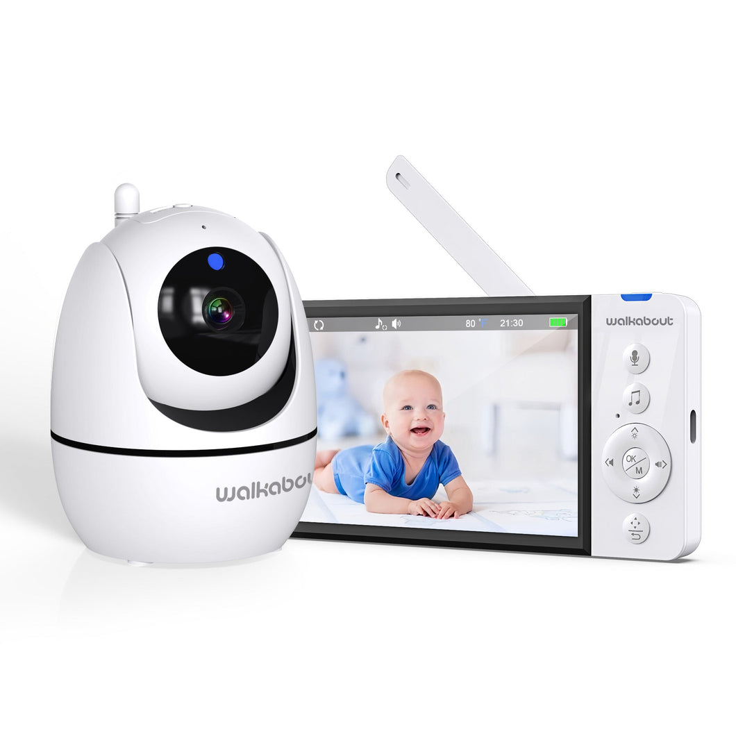 Walkabout 360 View HD Wireless Full HD Resolution Video Baby Monitor