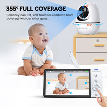 Load image into Gallery viewer, Walkabout 360 View HD Wireless Full HD Resolution Video Baby Monitor
